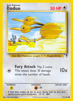 Doduo Legendary Collection card