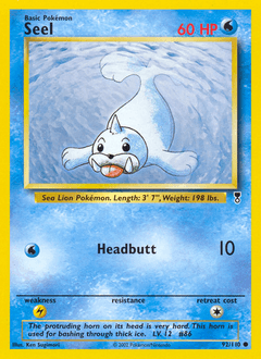 Seel Legendary Collection card