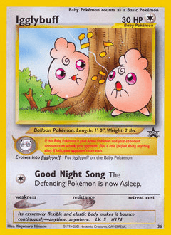 Igglybuff Wizards Black Star Promos card