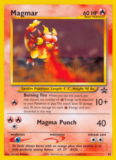 Magmar Wizards Black Star Promos card