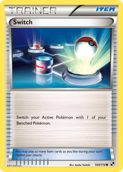 2011 Black & White Switch #104