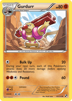 Gurdurr Black & White card