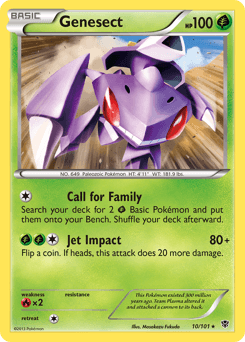 2013 Plasma Blast Genesect #10