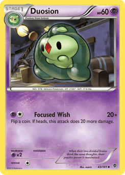 Duosion Plasma Blast card