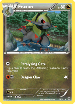 Fraxure Plasma Blast card