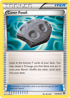 2013 Plasma Blast Cover Fossil #79