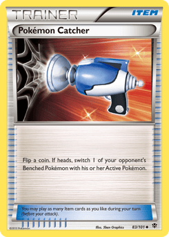 Pokémon Catcher Plasma Blast card