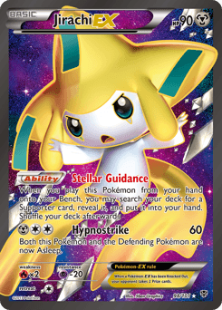 Jirachi-EX Plasma Blast card