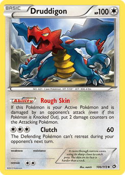 Druddigon Legendary Treasures card