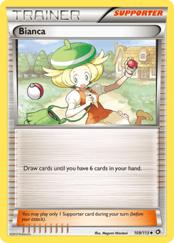 Bianca Legendary Treasures card