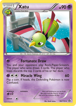 2013 Legendary Treasures Xatu #56
