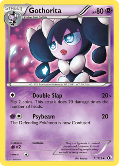 Gothorita Legendary Treasures card