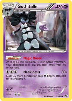 Gothitelle Legendary Treasures card