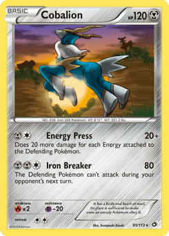 Cobalion Legendary Treasures card