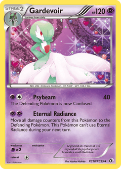 Gardevoir Legendary Treasures card