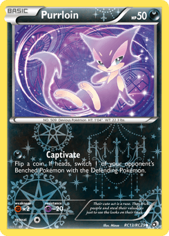 Purrloin Legendary Treasures card