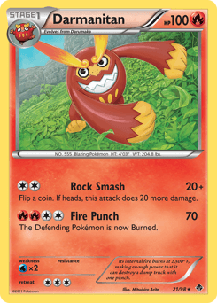 Darmanitan Emerging Powers card