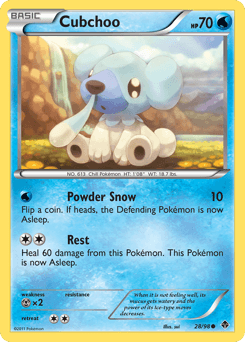 Cubchoo Emerging Powers card