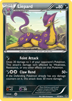 Liepard Emerging Powers card