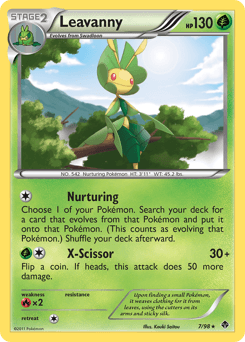 Leavanny Emerging Powers card