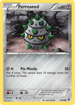 Ferroseed Emerging Powers card