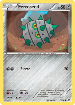 Ferroseed Emerging Powers card