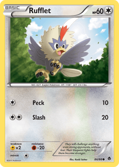 Rufflet Emerging Powers card
