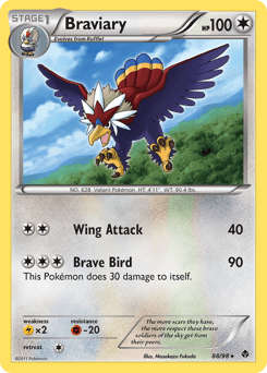 Braviary Emerging Powers card