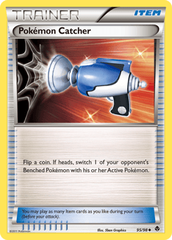 Pokémon Catcher Emerging Powers card