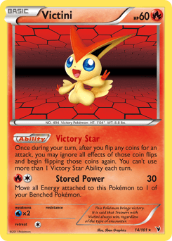 Victini Noble Victories card