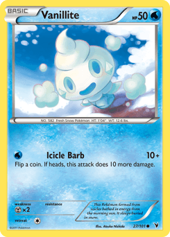 Vanillite Noble Victories card