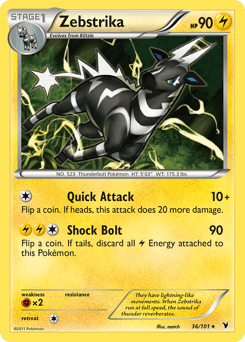 Zebstrika Noble Victories card