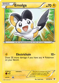 Emolga Noble Victories card