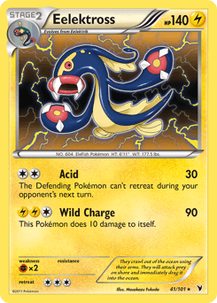 Eelektross Noble Victories card
