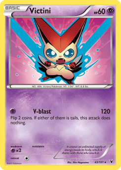 Victini Noble Victories card