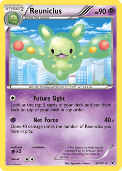 Reuniclus Noble Victories card