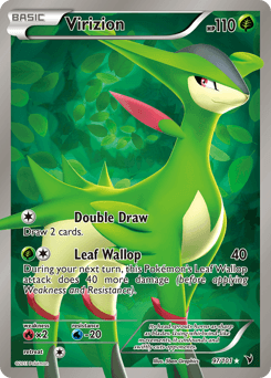 Virizion Noble Victories card