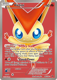 Victini Noble Victories card
