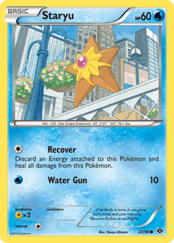 2012 Next Destinies Staryu #23