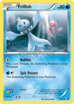 Frillish Next Destinies card