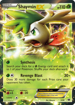 2012 Next Destinies Shaymin-EX #5