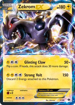 Zekrom ex Next Destinies card