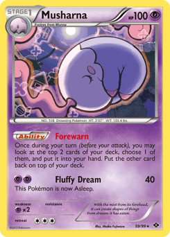 Musharna Next Destinies card