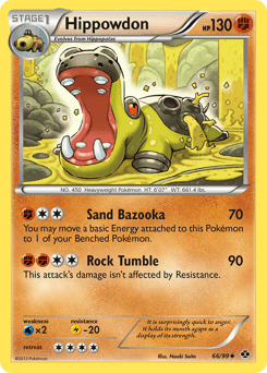 Hippowdon Next Destinies card