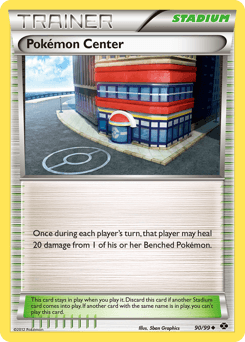 Pokémon Center Next Destinies card