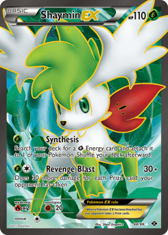 Shaymin-EX Next Destinies card