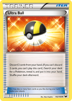 Ultra Ball Dark Explorers card