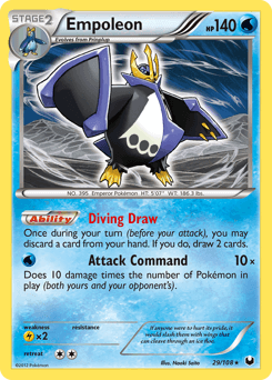 Empoleon Dark Explorers card