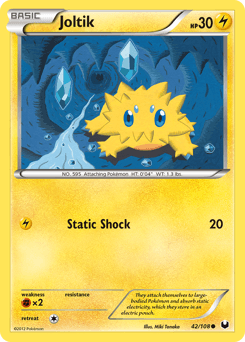 Joltik Dark Explorers card