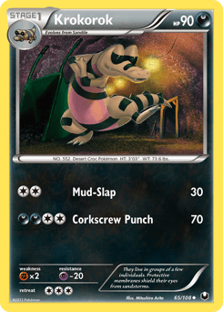2012 Dark Explorers Krokorok #65